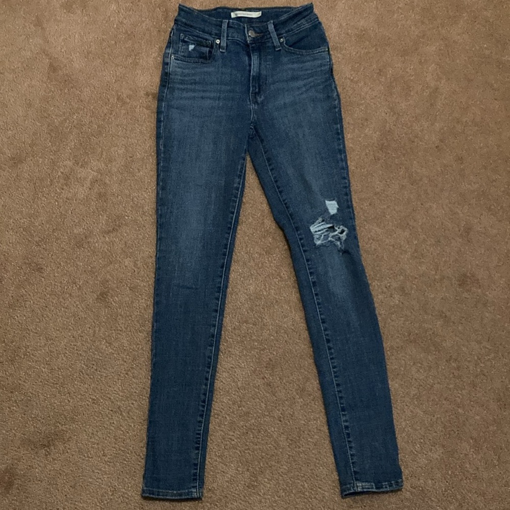 Levi’s 721 High Rise Skinny Jeans Size 25